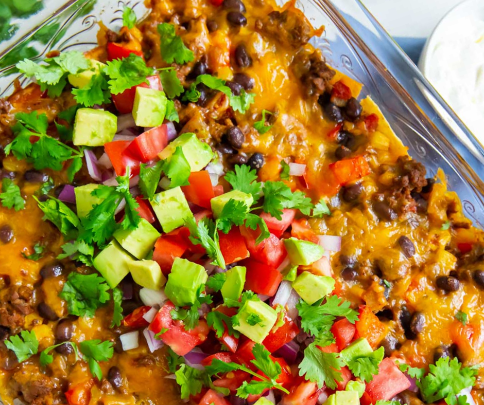 Mexican Food with Ground Beef