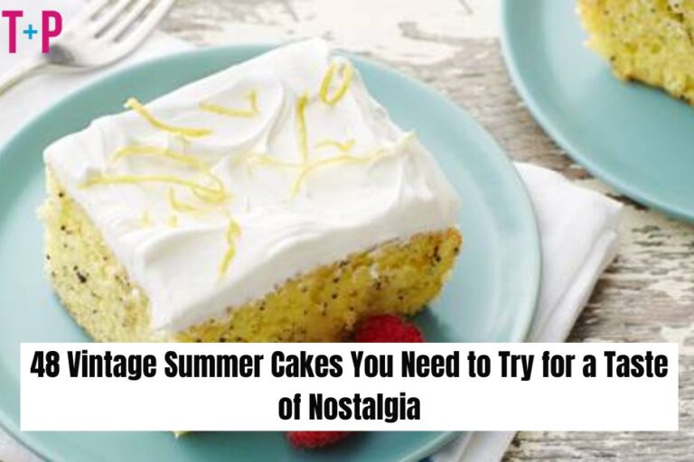 48 Vintage Summer Cakes You Need to Try for a Taste of Nostalgia