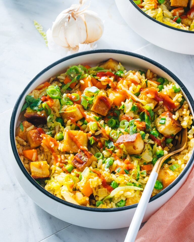 This Tofu Fried Rice Recipe is a Must-Try for Vegetarian Dinners!