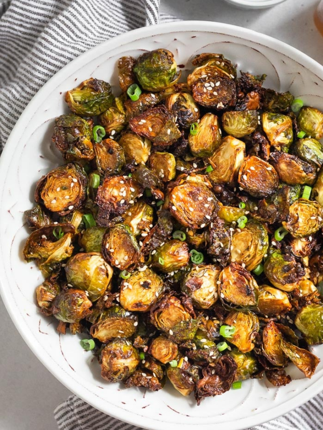 Crispy Air Fryer Brussels Sprouts: A Healthy Side Dish