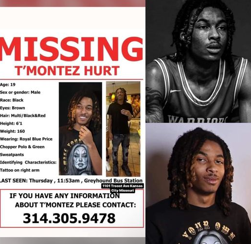 T’Montez Hurt Missing St. Louis: Search underway for missing 19-year-old Missouri Western State University freshman