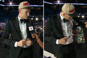Stacey Clingan’s son Donovan Clingan makes heartbreaking tribute to mom with NBA Draft outfit after her tragic death from breast cancer